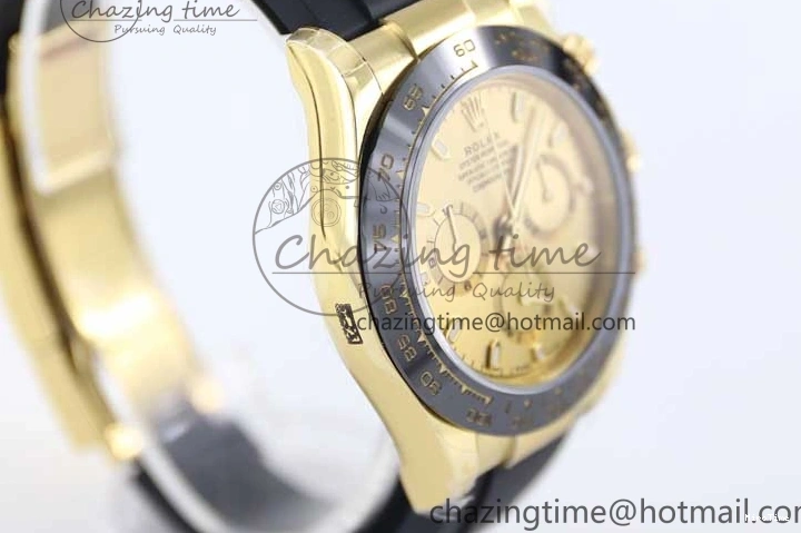 MiroTime 0423 Daytona 116518 TWF 1:1 Best Edition 904L Steel YG Dial on Oysterflex Strap A Youthful 2424